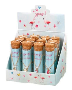 Souza! Fles Met Ketting Met Bedel