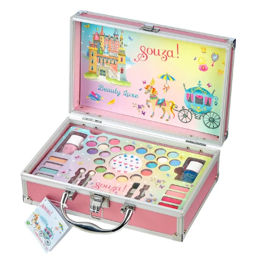 Souza! Kinder Make-up - Beauty Koffer, 36 Make-up Items - Afbeelding 2