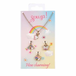 Souza! Kindersieraden - Cadeauset Miracles, Ketting + 3 Bedeltjes