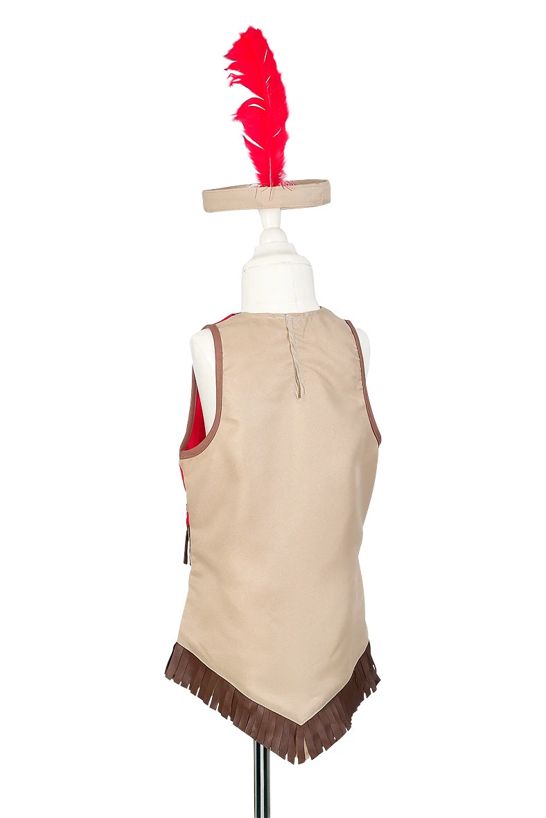 Souza! (UA) Souza! Verkleedkleding - Verkleedset Indianen Sihu Set, Jurk + Haarband, 5-7 Jr, 110-122 Cm - Afbeelding 2