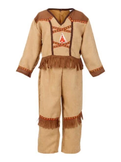 Souza! (UA) Souza! Verkleedkleding - Verkleedset Koby Indianen, 5-6 Jr.