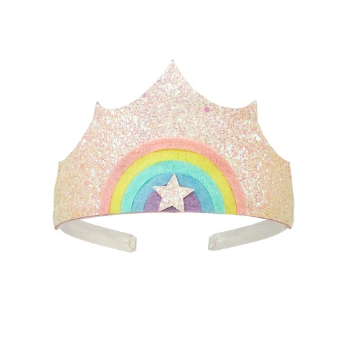 Souza! Verkleedkleding, Accessoires - Diadeem Regenboog
