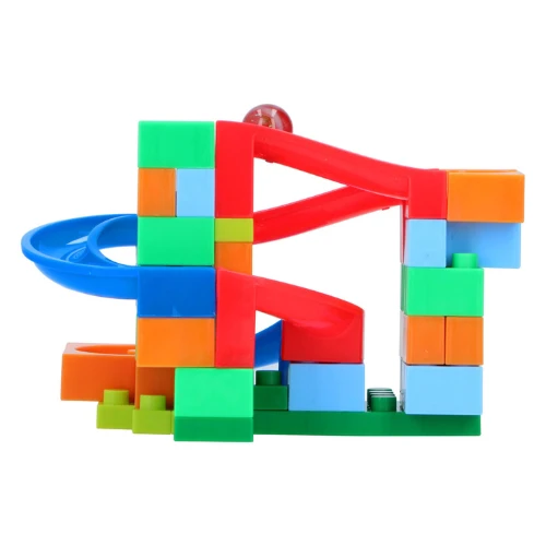 Speelgoed - Knikkerbaan Om Zelf Te Bouwen, 56-delig - Afbeelding 2