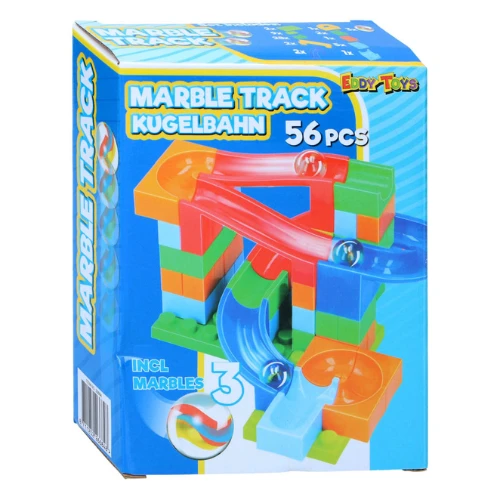 Speelgoed - Knikkerbaan Om Zelf Te Bouwen, 56-delig - Afbeelding 3