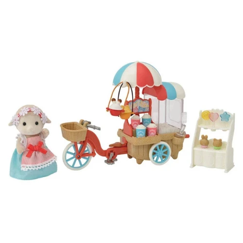 Sylvanian Families Popcorn Delivery Trike - Popcornkraam - Afbeelding 2