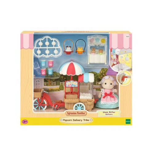 Sylvanian Families Popcorn Delivery Trike - Popcornkraam