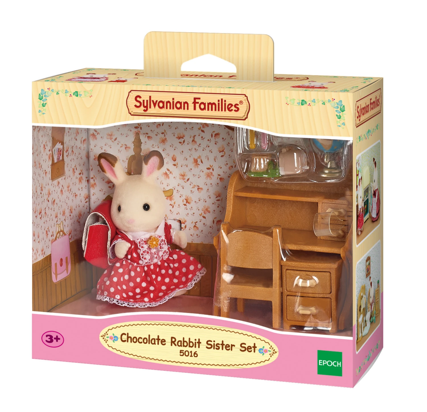 Sylvanian Families Sylvanian Families - Set Zus Chocoladekonijn - Afbeelding 3
