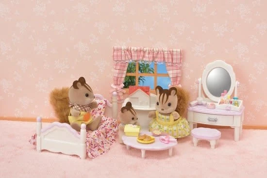 Sylvanian Families Sylvanian Families - Slaapkamer & Kaptafelset - Afbeelding 2