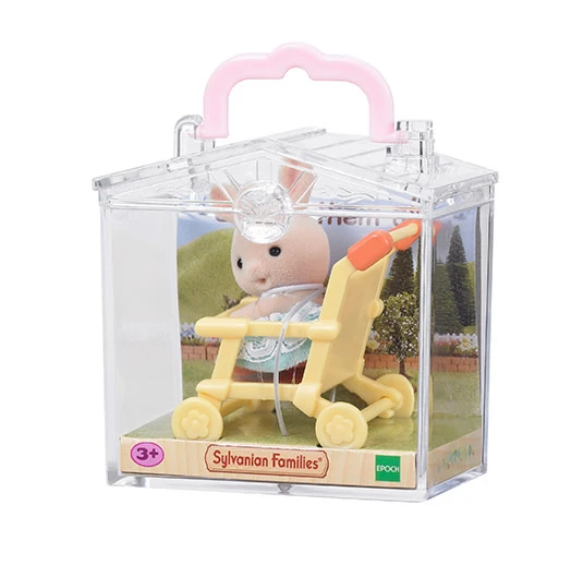 Sylvanian Families (UA) Sylvanian Families - Cc Konijn In Wandelwagen - Afbeelding 3