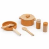 Trixie Keuken, Accessoires - Houten Pannenset Mr. Fox