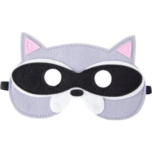 Verkleedkleding, Accessoires - Masker Vilt Wasbeer