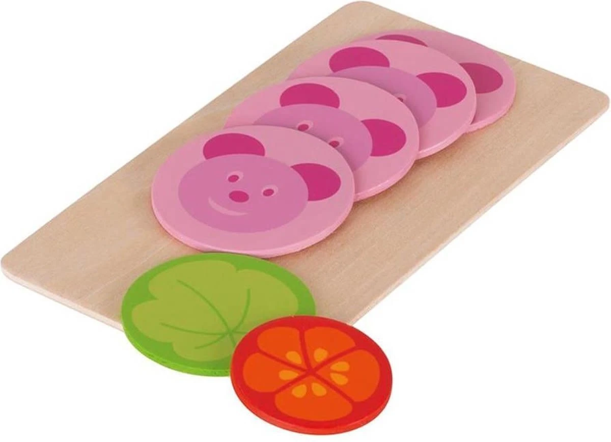 Worst, Sla En Tomaat (teddy Beer)